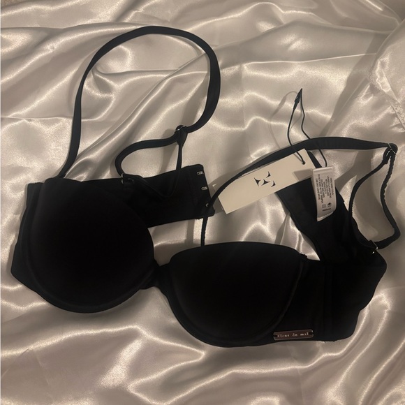 NWT Fleur du Mal Le Stretch Micro Multi-Way Bra 32A NWT - Picture 4 of 5